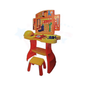 خرید اسباب بازی میز ابزار پایه‌دار صندلی دار