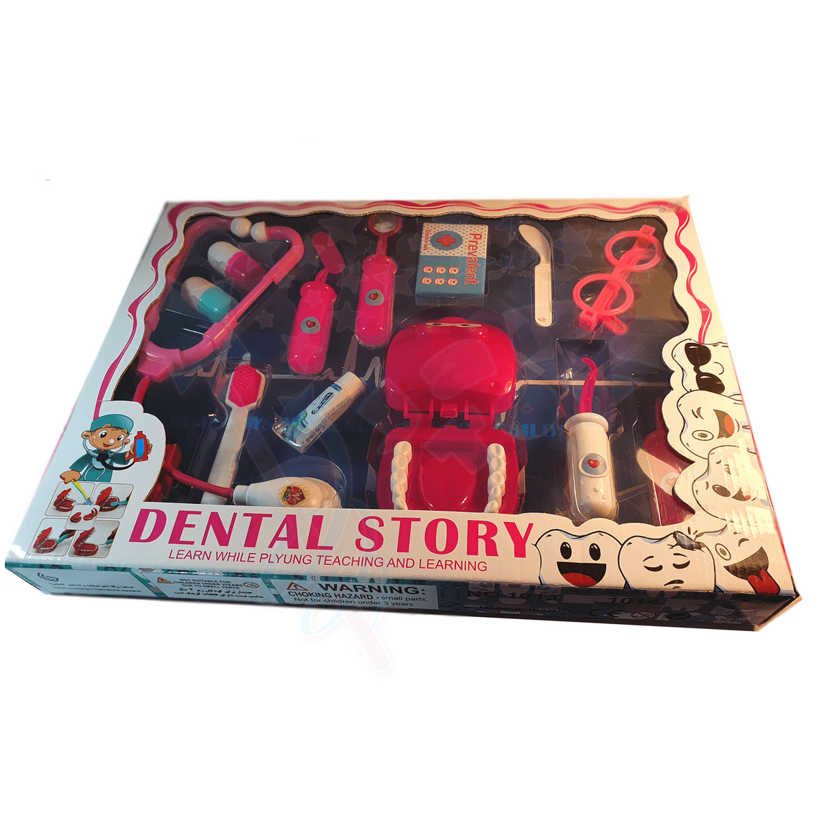 خرید ست اسباب بازی دندانپزشکی کودک مدل 1013-1014 - جاپاتوی