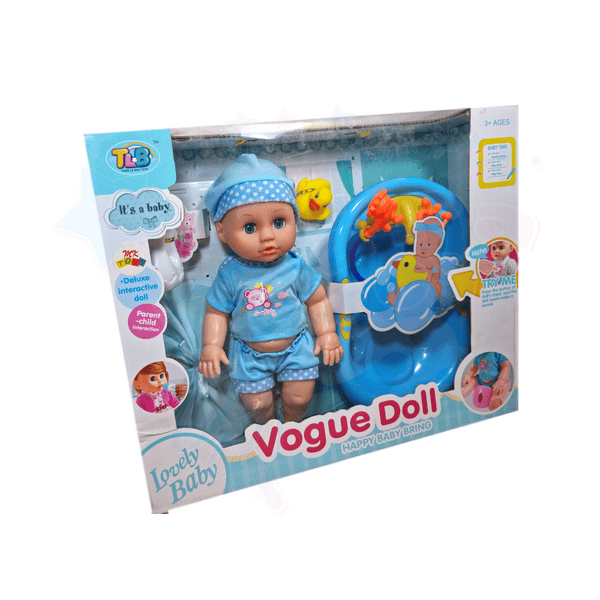 خرید عروسک بیبی با وان اسباب بازی جاپاتوی
