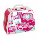 خرید اسباب بازی ست آرایشی داخل کیف پلاستیکی چرخدار - جاپاتوی