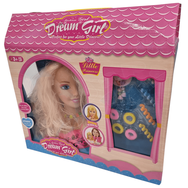 خرید عروسک کله آرایشی دخترانه