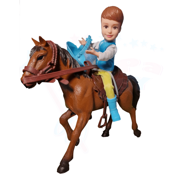 اسباب بازی عروسک دختر اسب سوار - اسباب‌بازی جاپاتوی (جادوی پارسی)