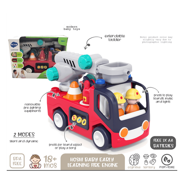 خرید ماشین آتش نشانی هولا تویزموزیکال Hola Toys