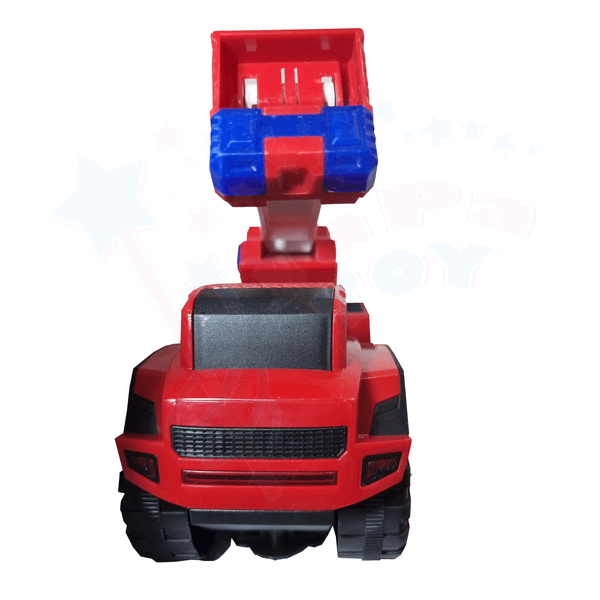 ماشین آتش نشانی کششی قرمز - اسباب‌بازی جاپاتوی (جادوی پارسی)